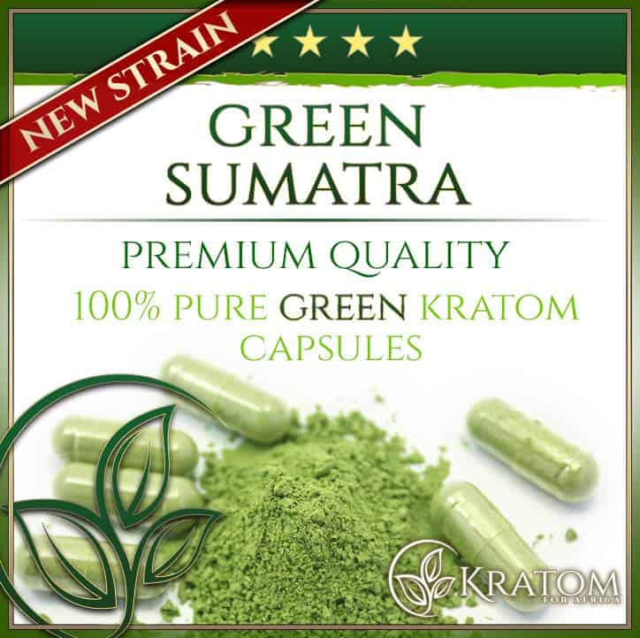 Green Sumatra Caps Kratom NEW