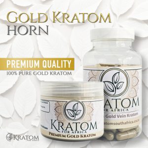 Gold Horn Kratom Caps and Powder for Chronic pain