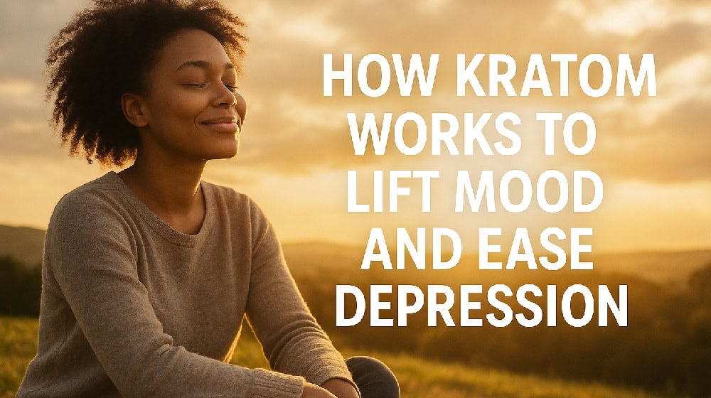 How Kratom Works to Lift Mood and Ease Depression