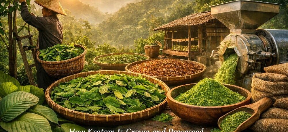 How Kratom Is Grown and Processed
