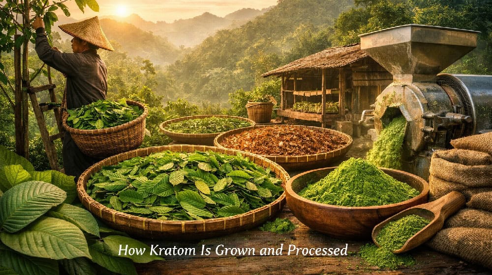 How Kratom Is Grown and Processed