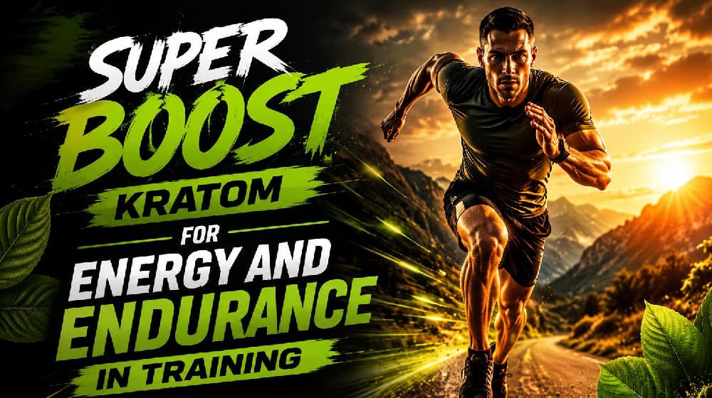 Super Boost Kratom for Energy and Endurance in Training
