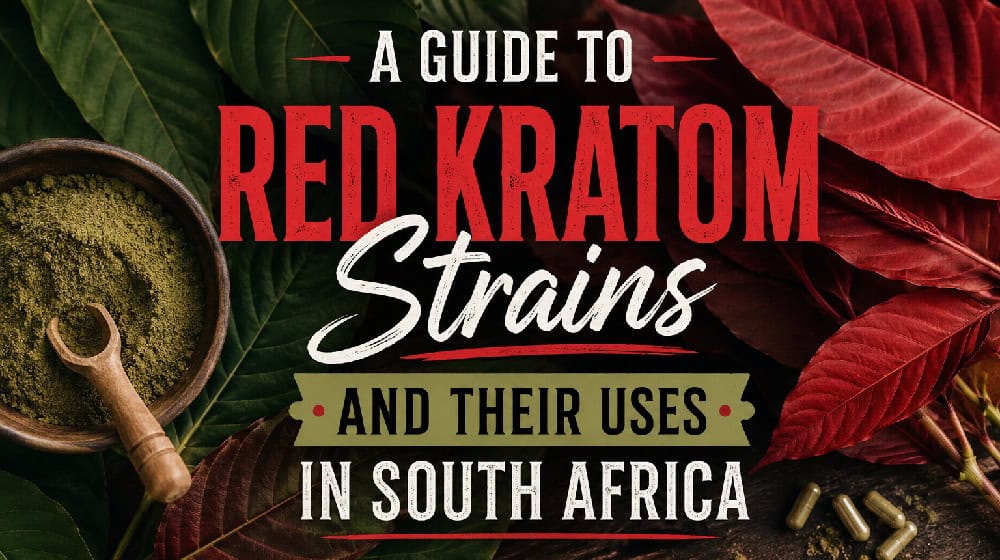 A Guide to Red Kratom Strains and Their Uses in South Africa